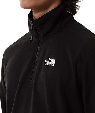 The North Face 100 Glacier Quarter-Zip Erkek Sweatshirt