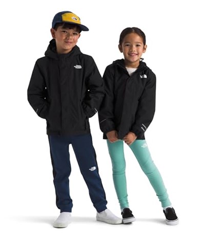 The North Face B ANTORA RAIN Erkek Çocuk Ceket NF0A8A48KX71 Siyah L