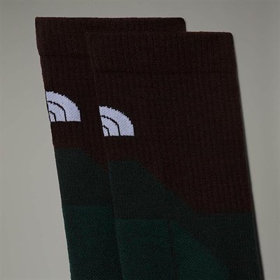 The North Face HIKING CREW SOCK Çorap NF0A882KI0P1 Yeşil S