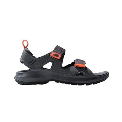 The North Face Kirpi III Sandalet - Erkek, Asfalt Gri Retro Turuncu, 10
