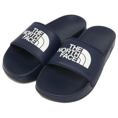 The North Face NF0A4T2R I85 Base CAMP SLIDE 3 Sandalet, Base Camp Slide 3, Lacivert, Erkek, Kadın, Sandalet ZİRVESİ Lacivert TNF BEYAZ
