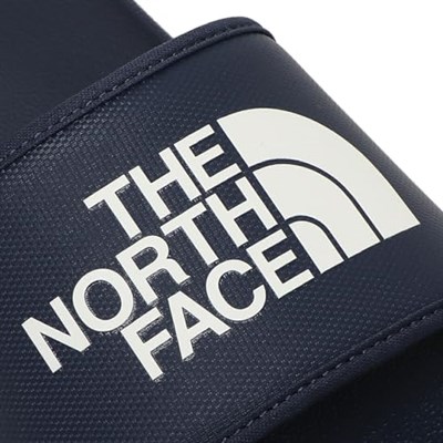 The North Face NF0A4T2R I85 Base CAMP SLIDE 3 Sandalet, Base Camp Slide 3, Lacivert, Erkek, Kadın, Sandalet ZİRVESİ Lacivert TNF BEYAZ