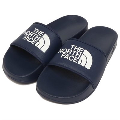 The North Face NF0A4T2R I85 Base CAMP SLIDE 3 Sandalet, Base Camp Slide 3, Lacivert, Erkek, Kadın, Sandalet ZİRVESİ Lacivert TNF BEYAZ