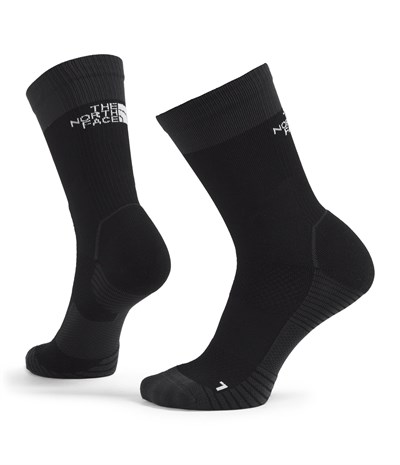 The North Face Trail Run Crew Unisex Siyah Koşu Çorabı