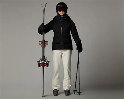 The North Face W Cirque Down Jacket Kadın Outdoor Montu (550 Dolgu Kaz Tüyü) NF0A87WSGOL1 Beyaz