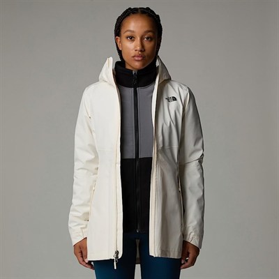 The North Face W HIKESTELLER PARKA SHELL JACKET - EU Kadın Ceket NF0A3BVIQLI1 Beyaz M