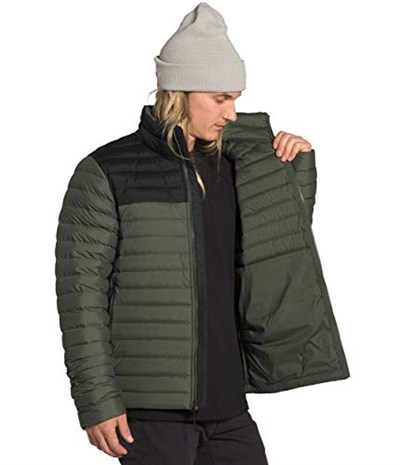 The North Face Yeşil Erkek Outdoor Montu M Strch Dwn Jkt NF0A3Y56BQW1