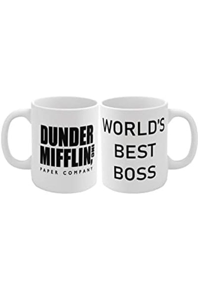 The Office Tv Series Worlds Best Boss Baskılı Kupa Bardak HSPLİNM-4468
