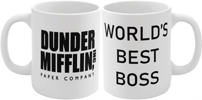 The Office Tv Series Worlds Best Boss Baskılı Kupa Bardak HSPLİNM-4468