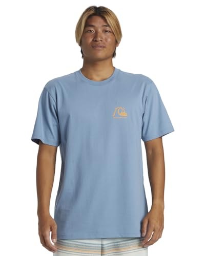 The Original Erkek Mavi Günlük Stil T-Shirt AQYZT09560-18406
