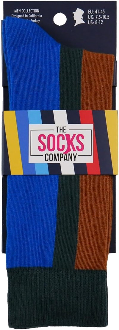 The Socks Company Desenli Erkek Soket Çorap