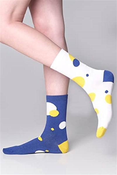 The Socks Company Puantiye Desenli Kadın Çorap