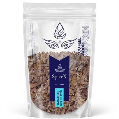 The SpiceX Organic Karabaş Kelle Otu 100g
