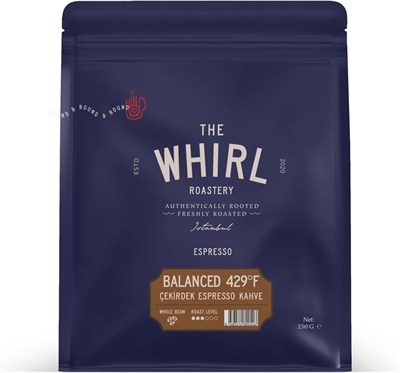 THE WHIRL Espresso Balanced 429°F Çekirdek Kahve 250 g