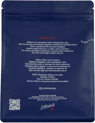 THE WHIRL Espresso Strong 441°F Çekirdek 250 g