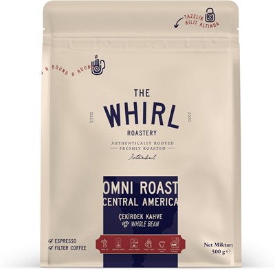 THE WHIRL Omni Roast Central America Çekirdek 500 g