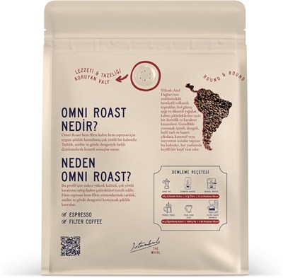 THE WHIRL Omni Roast Central America Çekirdek 500 g