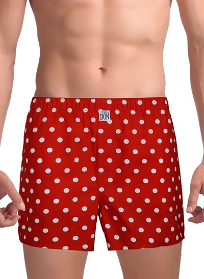 TheDon The Don Kırmızı - Beyaz Boxer, 5002966906