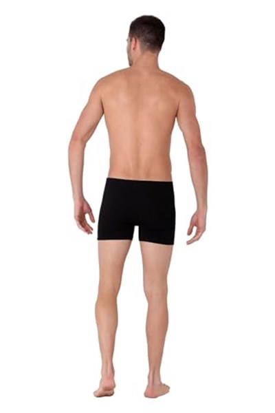 Thermoform Bambu Erkek Şort Siyah 3lü Paket - Bedenler: 2XL, S, M, L, XL