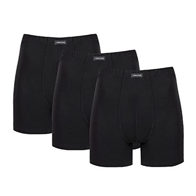 Thermoform Bambu Erkek Şort Siyah 3lü Paket