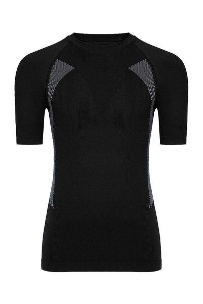 Thermoform Extreme PP Erkek Seamless Termal Tişört SİYAH