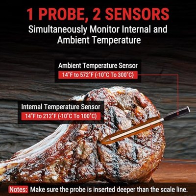 Thermopro TP960 Bluetooth, Digital,Tek problu profesyonel Et Termometresi