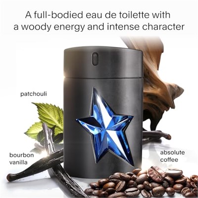 Thierry Mugler A Men Refillable Rubber Flask EDT Erkek Parfüm, 100 ml