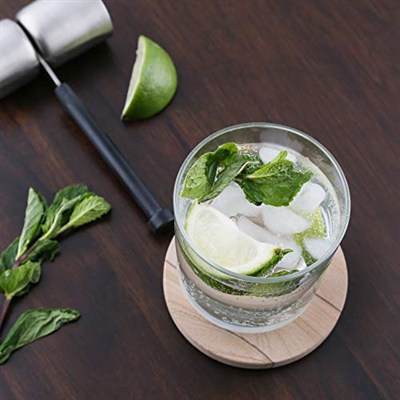 Thirstystone Marka - Çöl Kum Altlığı, Çok Renkli Tamamen Doğal Kumtaşı - Değişen Desenlere Sahip Dayanıklı Taş, Her Bardak Altlığı Orijinal 10 cm yuvarlak