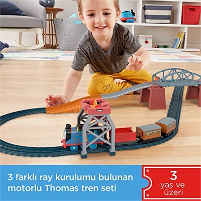 Thomas & Friends Fisher-Price Thomas ve Arkadaşları™ - 3ü 1 Arada Kargo Macerası Oyun Seti Fisher-Price Thomas ve Arkadaşları - 3ü 1 Arada Kargo Macerası Oyun Seti HGX64