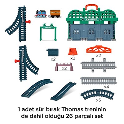 Thomas & Friends Fisher-Price Thomas ve Arkadaşları™ Knapford İstasyonu Oyun Seti Fisher-Price Thomas ve Arkadaşları Knapford İstasyonu tren seti HGX63