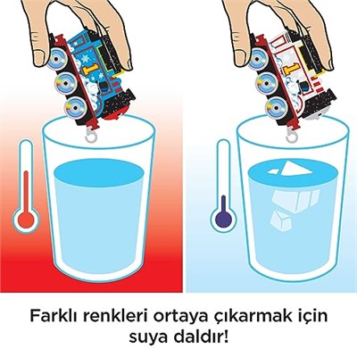 Thomas ve Arkadaşları Renk Değiştiren 3lü Küçük Trenler HNP82