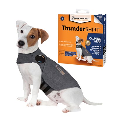 ThunderShirt Klasik Köpek Anksiyete Ceketi, Heather Gri, Small - Seçenekler: Medium (Pack of 1), X Small (8-14 lbs), Large (41-64 lbs)...