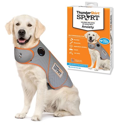 ThunderShirt Köpekler için platin spor yelek, XL beden, köpekler için - Seçenekler: Medium, XX-Small, X-Small, Large, XX-Large, Small, X-Large
