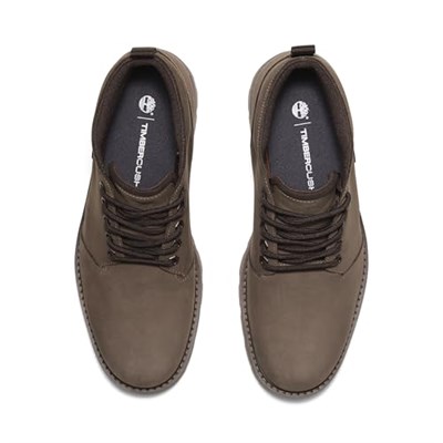 Timberland Britton Road Mid Chukka çizme, bağcıklı, su geçirmez, Chukka erkek çizmesi