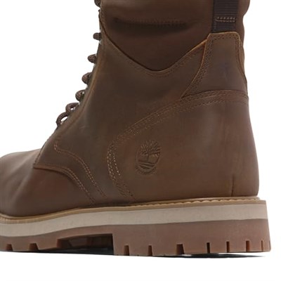Tımberland Britton Road Mid Lace Up Waterproof Boot Erkek Günlük Bot TB0A69UHEM61 Kahverengi