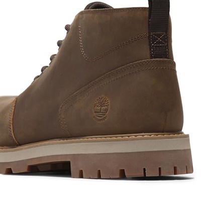 Tımberland Britton Road Mid Lace Up Waterproof Chuk Erkek Günlük Bot TB0A69TWEM61 Kahverengi