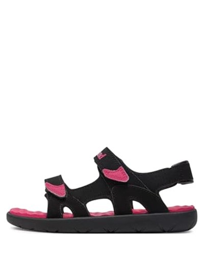 Timberland Erkek Çocuk Perkins Row Sentetik Sandalet, 39, 5003272690, Siyah, Erkek Çocuk