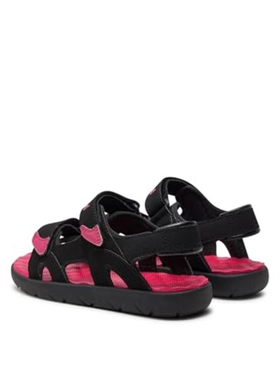 Timberland Erkek Çocuk Perkins Row Sentetik Sandalet, 39, 5003272690, Siyah, Erkek Çocuk
