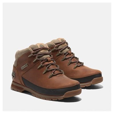 Timberland Euro Sprint Mid Lace Up Boot Erkek Outdoor Botu TB0A2K84EJD1 Turuncu