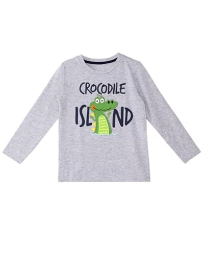 Timsah Adası Erkek Çocuk T-shirt Pantolon Takım
