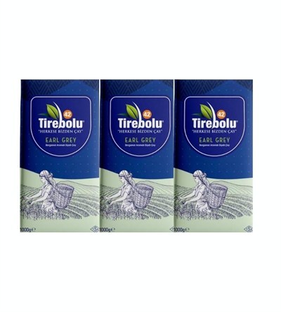 TİREBOLU 42 1000 GR EARLY GREY ÇAY 3 ADET
