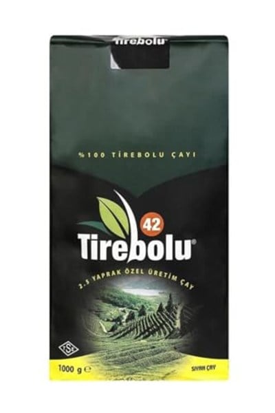 Tirebolu 42 Çay 1000 gr Siyah Paket Çay