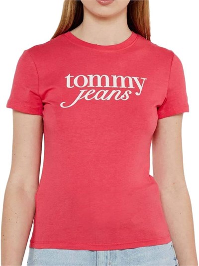 TJW SLIM ESSENTIAL LOGO TEE EXT Tişört Kadın