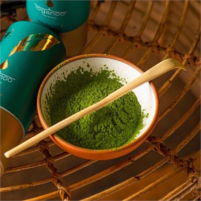Toganoo Chashaku - El Yapımı Bambu Matcha Çayı Ölçü Kaşığı - Geleneksel Japon Çay Seremonisi Kaşığı (Scoop) - Doğal, Dayanıklı ve Otantik