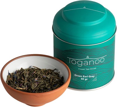 Toganoo Tea Green Earl Grey Bergamotlu Yeşil Çay 50 gr