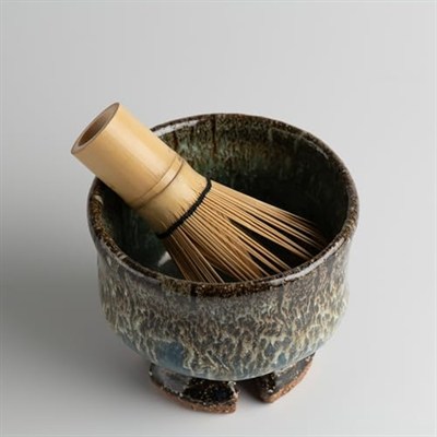 Toganoo Tea Matcha Çayı Fırçası Geleneksel Bambu Çırpıcı El Yapımı Köpürtücü Bamboo Whisk (Chasen) Yeşil Çay Tozu Karıştırıcı