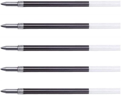 Tombow BR-SF tükenmez kalem içi, Reporter için, 4 compact/Airpress kalem, 5li paket (siyah)