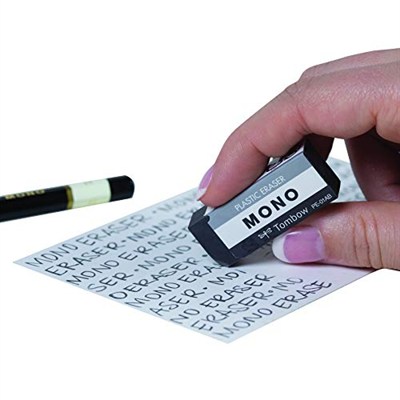 Tombow Mono Silgi, 17X11X43Mm, Siyah