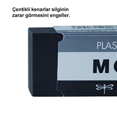 Tombow Mono Silgi, 17X11X43Mm, Siyah