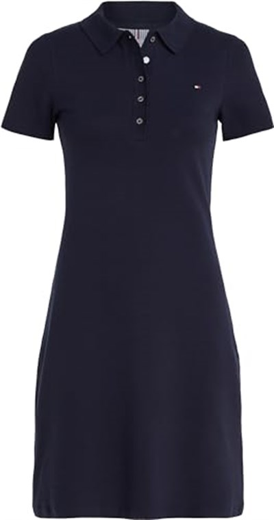 Tommy Hilfiger 1985 Slim Pike Polo Dress Ss Polo Dresses Kadın